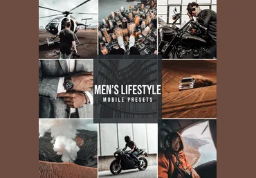 Creativemarket Mobile Lightroom Preset MEN'S LIFE 2020 слив