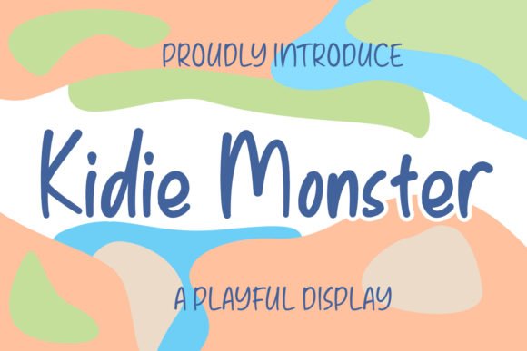 Creativefabrica Kidie Monster Font 2021 слив курса