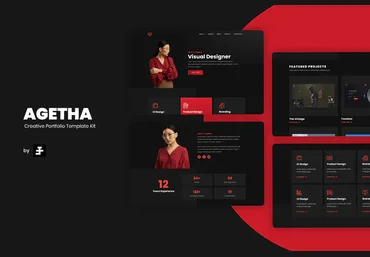 Themeforest Agetha - Creative Portfolio Template Kit слив