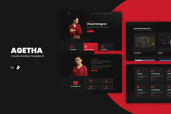 Themeforest Agetha - Creative Portfolio Template Kit слив курса
