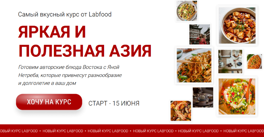 Яна Нетреба Labfood Яркая и полезная Азия 2024 слив курса