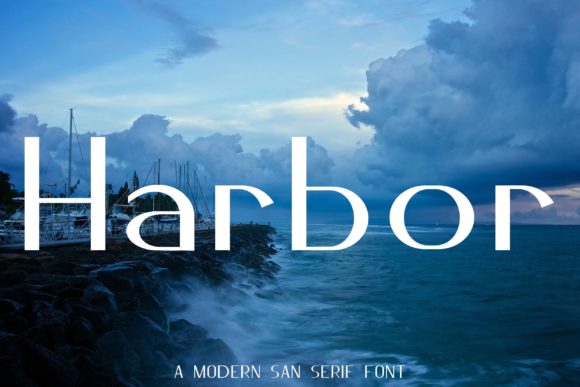 Creativefabrica Harbor Font 2021 слив курса