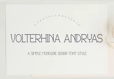 Creativefabrica Volterhina Andryas Font 2022 слив
