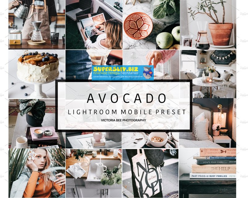 Creativemarket Mobile Lightroom Preset AVOCADO 2019 слив курса