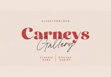 Myfonts Carneys Gallery Font слив