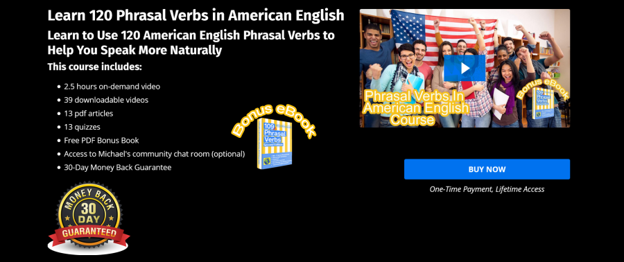 Michael DiGiacomo Learn 120 Phrasal Verbs in American English 2021 слив курса