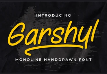 Creativefabrica Garshyl Font 2022 слив