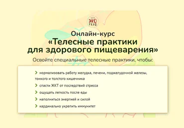 Экологичное тело Телесные практики для здорового пищеварения 2022 слив