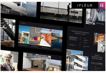 Themeforest Fleur - Architecture & Interior Elementor Template Kit слив