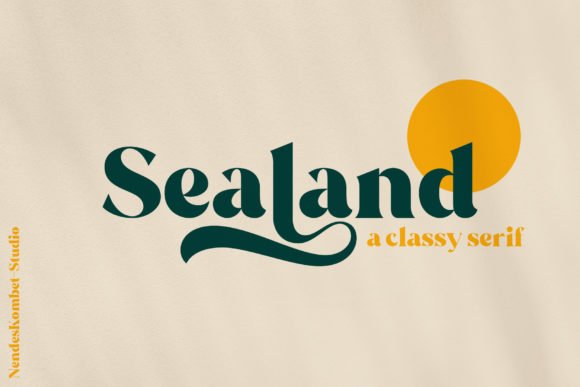 Creativefabrica Sealand Font 2021 слив курса
