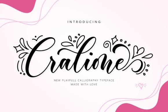 Creativefabrica Cralione Font 2021 слив курса