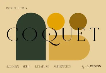 Creativefabrica Coquet Font 2021 слив