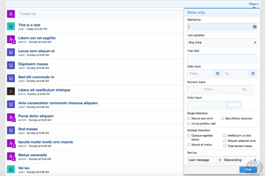 XenForo Thread Filter by AddonsLab 3.3.0 - фильтр тем XenForo 2 слив курса