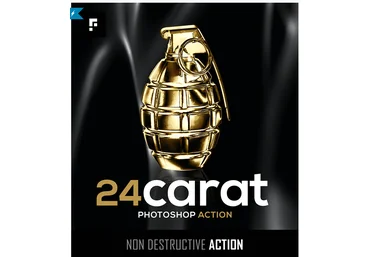 Graphicriver 24 Carat Photoshop Action 2020 слив