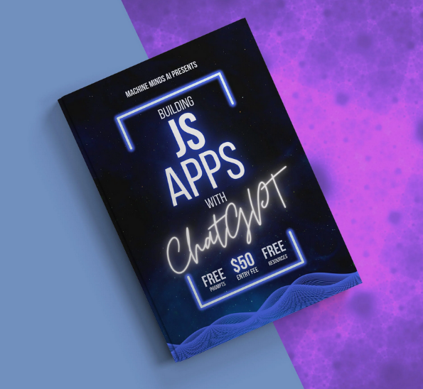 Machine Minds AI Создание приложений Javascript с ChatGPT 2023 слив курса