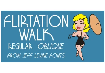 Myfonts Flirtation Walk Font 2021 слив