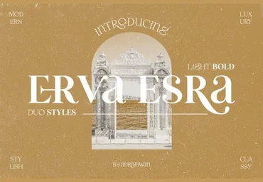Creativefabrica Erva Esra Font 2021 слив