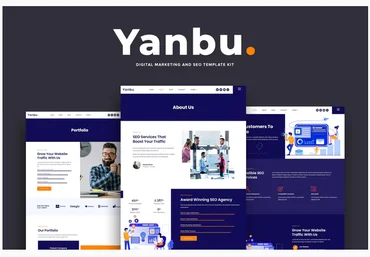 Themeforest Yanbu - Digital Marketing & SEO Elementor Template Kit скачать слив