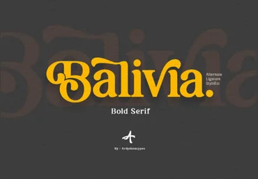 Creativefabrica Balivia Font слив
