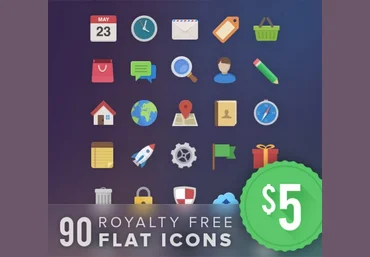 migtydeals 90 иконок в PSD формате 2018 слив