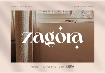 Creativefabrica Zagora Font 2021 слив