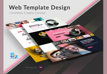 Uplabs Creative Web Template Design 2021 слив