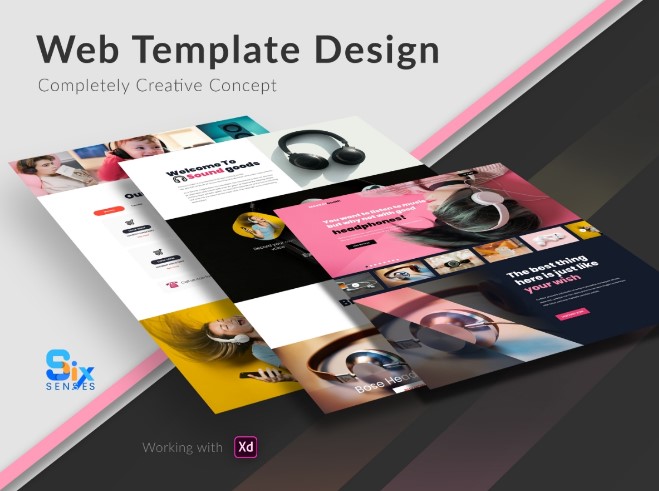 Uplabs Creative Web Template Design 2021 слив курса