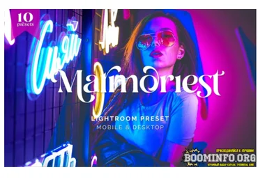 Elements.Envato Lightroom Presets – Marmorist Cyberpunk Color 2021 скачать слив