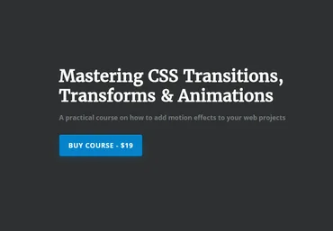 Mastering CSS Transitions, Transforms слив