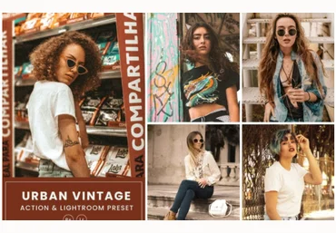 Elements.Envato Urban Vintage Action & Lightrom Presets 2021 слив