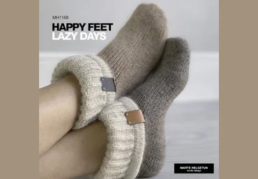 Marte Helegtun Носки HappyFeet Lazydays 2022 слив