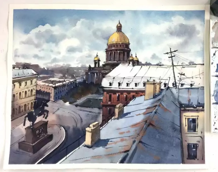 Дарья Куцаева Крыши Санкт-Петербурга слив курса
