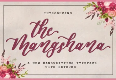 Creativefabrica The Mangshana Font 2021 слив