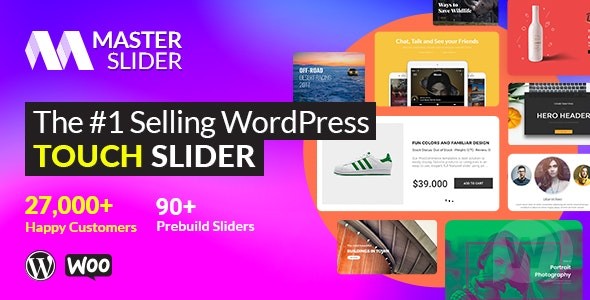 CodeCanyon Master Slider 3.4.5 NULLED - сенсорный плагин слайдера WordPress слив курса
