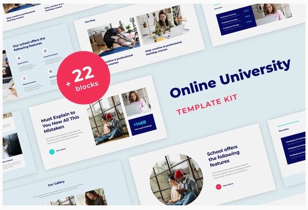 Themeforest Learnex - Distance Education & Learning Courses Elementor Template Kit слив курса