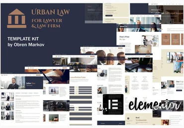 Themeforest Urban Law - Lawyer & Law Firm Elementor Template Kit скачать слив