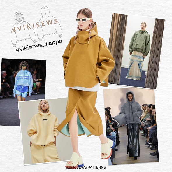 Vikisews Виктория Ракуса ― Фарра худи. Размер XS-XL. Рост 162-168 Выкройки 2024 слив курса