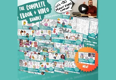 Mitch Leeuwe The complete bundle - Сборник пособий по рисованию 2023 слив
