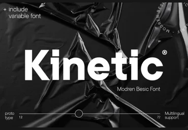 Creativefabrica Kinetic Font 2021 слив