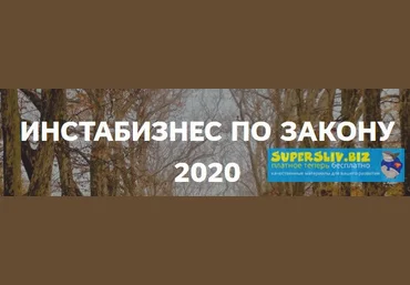 Катерина Пимкина Инстабизнес по закону 2020 2019 слив