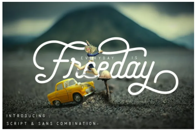 Fontbundles Freeday Font 2021 слив курса