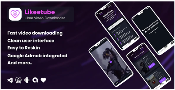 CodeCanyon Likeetube v1.0.0 - загрузчик видео Likee без водяных знаков Android 2020 слив курса