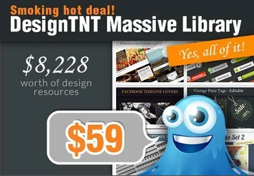 Inkydeals DesignTNT Massive Library & 630 Premium Illustrations слив