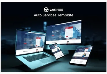 Themeforest Carhub - Auto Services Template Kit слив