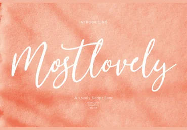 Creativefabrica Mostlovely Font слив