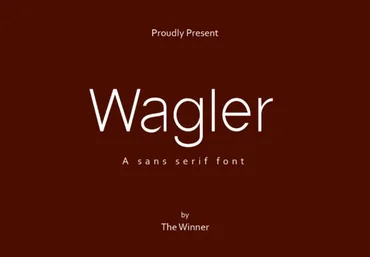 Creativefabrica Wagler Font 2021 слив