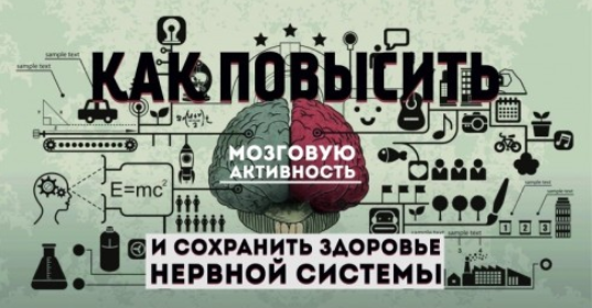 Как повысить мозговую активность и сохранить здоровье нервной системы - Мелкумянц 2017 слив курса