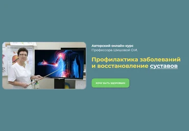 Ольга Шишова Профилактика заболеваний и восстановление суставов 2022 слив