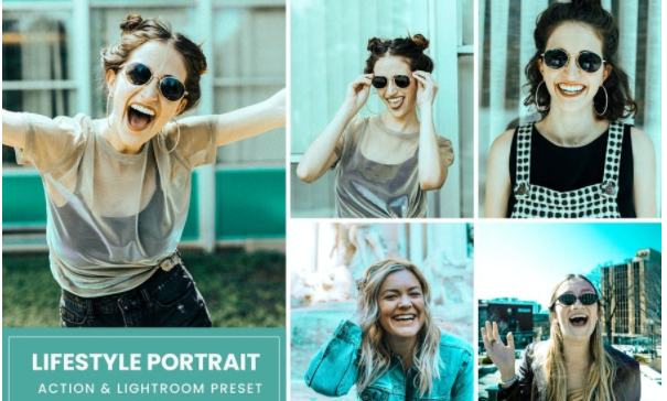 Elements.Envato LifeStyle Portrait Action & Lightrom Presets 2021 слив курса