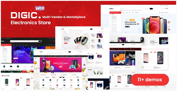 Themeforest Digic v1.0.4 - тема WooCommerce для магазина электроники 2022 слив курса
